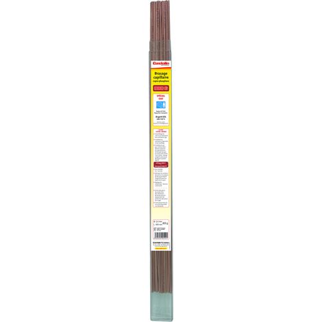 Brasure 808G - cobre - aleación 6% plata Ø2 - estuche 600g (1/3)