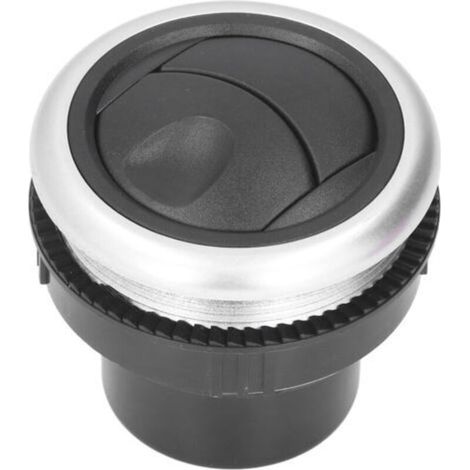 RiToEasysports Déflecteur Universel Rotatif Rond Round AC pour les Voitures, VR, Bus, ABS Dash Dashboard Air Fit pour le Couvercle de la Calandre de Ventilation à Usage Marin (1/5)