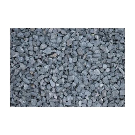 Gravillons noir basalte 6/10 – 400 Kg – Concassé pour allées et parkings – 16 sacs de 25 kg – Scmc