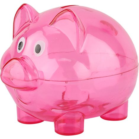 Cochon tirelire mignon créatif couleur rose pigmentée cadeau anniversaire jouet tirelire