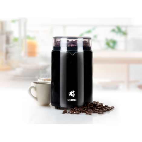 Kaffeemühle mit Edelstahl Schleifmesser, starke 150Watt Mulitzerkleinerer (1/7)