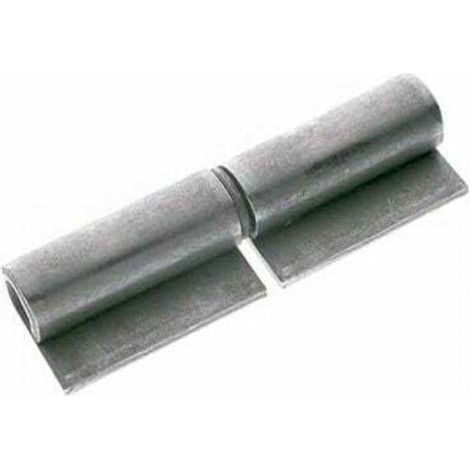 Stahltürscharnier mit 2 Flügeln, 14 x 80 mm, zum Anschweißen (1/3)