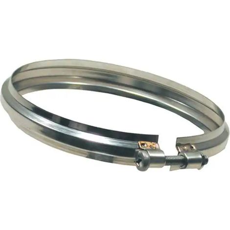 Fascetta di Bloccaggio Ø 300 mm in Acciaio Inox per Tubi (1/2)