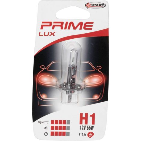 Start Ampoule halogène unique H1 pour éclairage de voiture 12V 55W P14.5s (1/3)