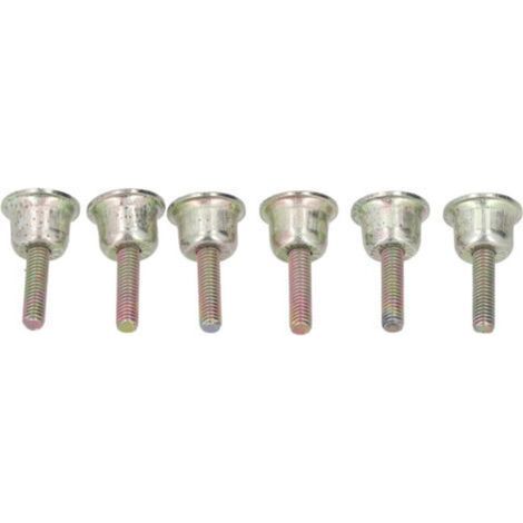 Lot de 6 Poignées de Frein à Chaîne avec Vis pour Tronçonneuses Modèles Spécifiques Utilisant des Vis de 4 mm - (1/5)