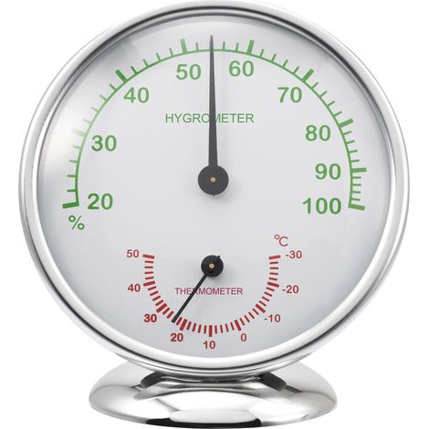 Renkforce 6510 Alu Thermo-/Hygrometer Aluminium 6510 Alu