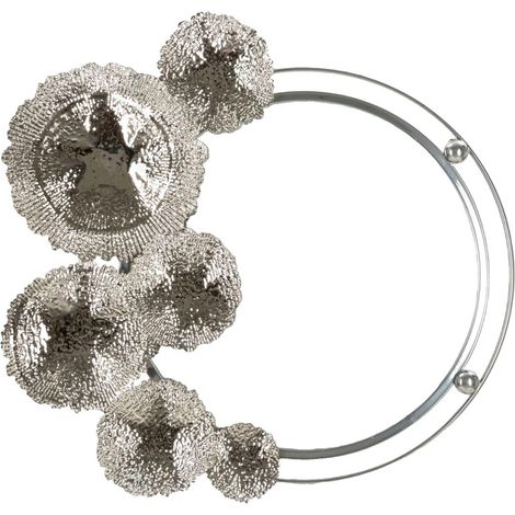 Wandspiegel Mauro Ferretti Kandi 85 × 80,6 cm silber