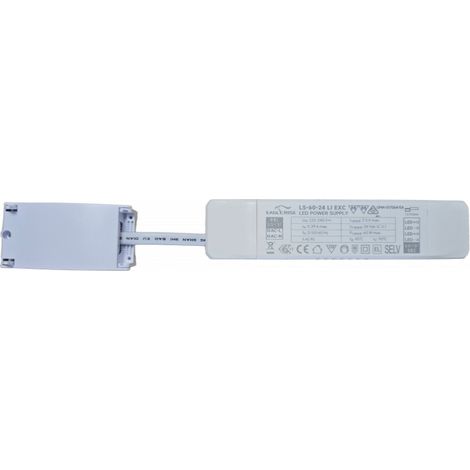 Transformateur LED ON/OFF 24VDC 60W Repiquable EagleRise LS-60-24 LI EXC