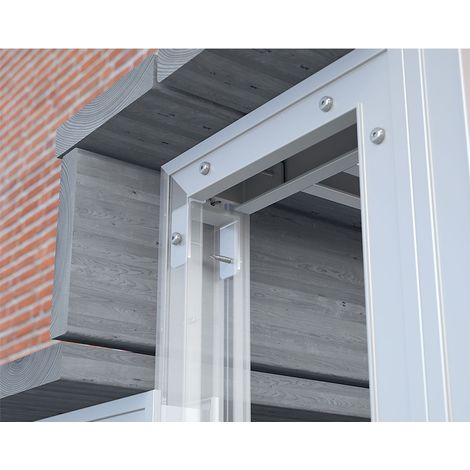 Eurotec 180° Zinkdruckguss Gelenk - Niete Edelstahl A2 (1/4)
