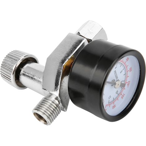 Régulateur de pression d'air réglable 1/4 po - Accessoires pour équipements automobiles - Valve de contrôle d'air (1/5)