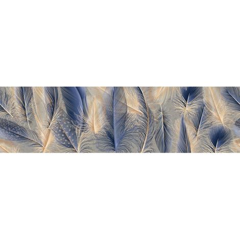 Frise auto-collante plumes attrape-rêves (1/2)