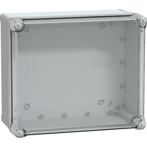 Thalassa - boîte industrielle - couvercle haut transparent - 341x291x168mm - ABS (NSYTBS342916HT) (1/3)