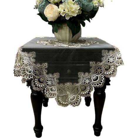 1 nappe de table basse, anti-froissement et non-glissante, housse de protection pour meubles, idéale pour mariages et événements familiaux