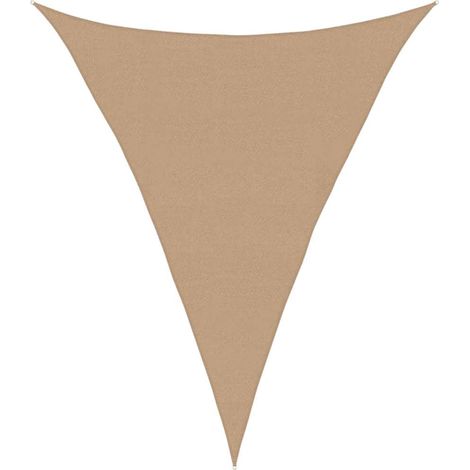 Maison Exclusive - Sonnensegel 160 g/m² Taupe 5x7x7 m HDPE