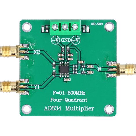 AD834 HF-Mischermodul 4-Quadranten-Multiplikatormodul 0,1-500 MHz Arbeitsbandbreite Testgeräteteile.