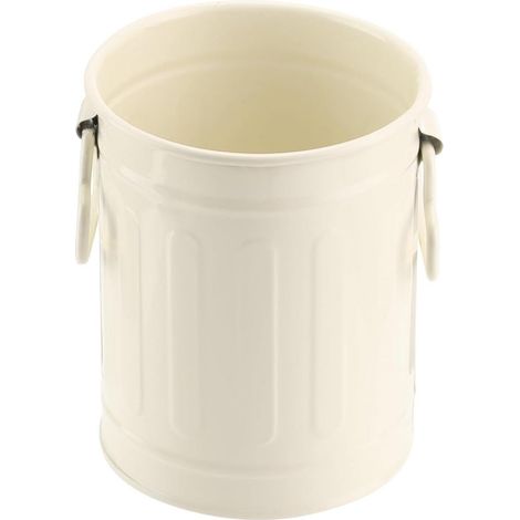 Stiftehalter im Zylinderformat – Stiftebecher-Organizer – Schreibtisch-Organizer – Stapelbar – Weiß (1/5)