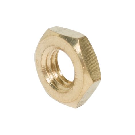 Dado esagonale basso M5 DIN439 MS 10 pezzi (1/5)