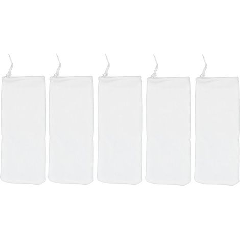 5pcs Aquarium Filter Bag - Sac de Filtration Aquarium Séparation Sec/Humide Haute Densité pour Media Mesh Bacs Poissons (1/5)
