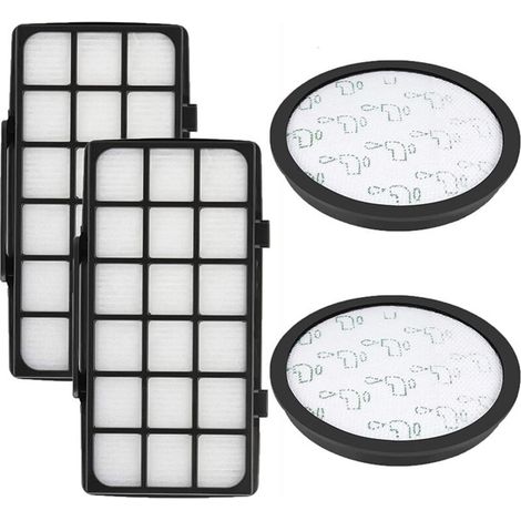 Filtre HEPA - Pour Aspirateur Rowenta X-Trem Power Cyclonic RO69xx - Compatible ZR006001 - Lot de 2