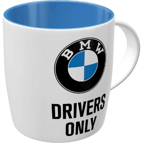 Mug BMW Drivers Only en céramique intérieur bleu 340 ml (1/4)
