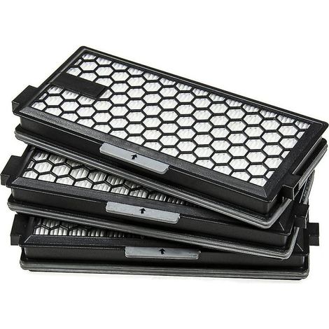 Filtre à charbon actif pour aspirateur Miele Airclean C1, C2, C3, S4, S5, S6, S8. Retient poussières fines et odeurs, améliore l’aspiration et protège le moteur de l’aspirateur. (1/5)
