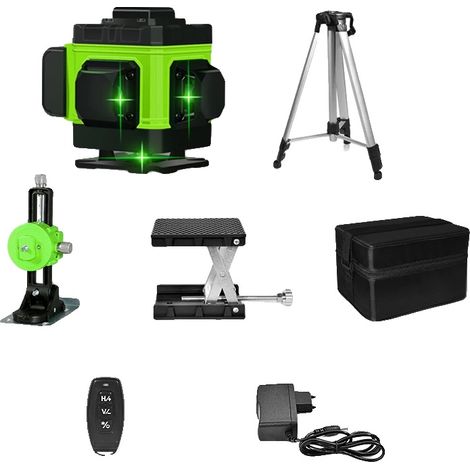 Niveau Laser, Faisceau Vert, Capacité d'Auto-Nivellement, IE12A-H15 (1/2)