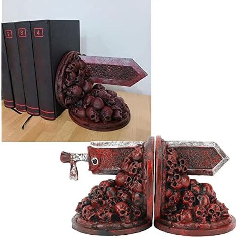 Berserk Serre-livres en résine vintage Bertserk Anime Serre-livres décoratifs, Serre-livres furieux Dragon-Slayer, ornement de serre-livres unique pour décoration de bureau (1/5)