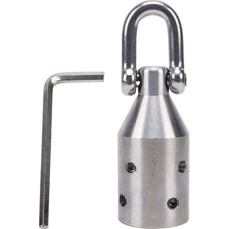 Accessoire de tirage de câbles avec anneau, tire-câbles électriques robustes pour câbles en cuivre et en aluminium de 3/0 à 350 mm de diamètre et 1000 mm de circonférence. Force de traction de 1814 kg (1/5)