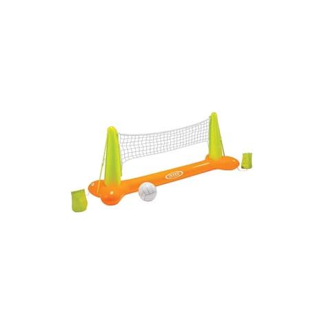 RETE VOLLEY GONFIABILE PER PISCINA  +6 ANNI  cm.239x64x91h.  peso kg.1,30 (56508)    INTEX