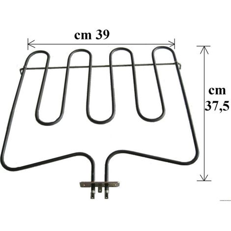 RESISTENZA FORNO SMEG INFERIORE BASE 1350W - 45312200 - 806890084  OM    RS 61 (1/2)