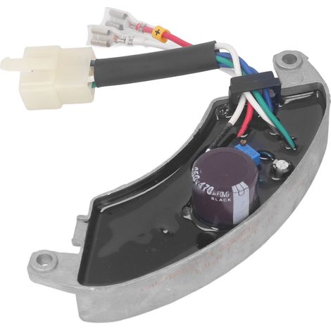 Régulateur AVR Monophasé 250V pour Générateur 3-5 kW, 6 Fils, Stabilisateur de Tension Automatique (1/5)