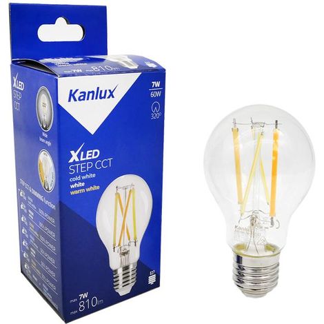 LAMPADINA LED XLED A60 7W-STEP CCT - KANLUX                                                              - Luce FREDDA