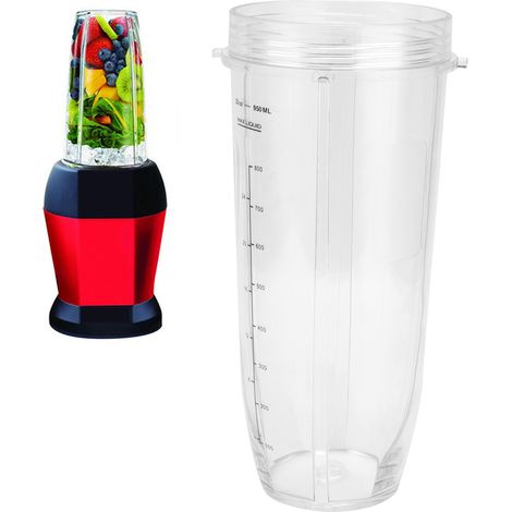 Ersatzbecher kompatibel mit Ninja-Mixern 950 ml PP-Behälter Breites Design und einfache Installation für 1000-W-Modell (1/5)