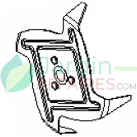 Fresa interior izquierda, Motoazada Dori MD20, 2060023A