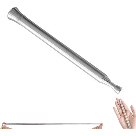 Pocket Bellows Fire Tube Telescopic Pocket Campfire Tool Stainless Steel for Camping Travel Survival Outdoor Fireplace (1/5)