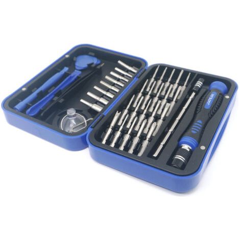 BUNTHAUS 36 en 1 Tournevis de Precision, Preciva Magnétique Kit de Tournevis Multi-fonction, Haute Précision Outils de Reparation pour Telephone, iPhone, Ordinateur, Montre, Jouets (36 en 1)
