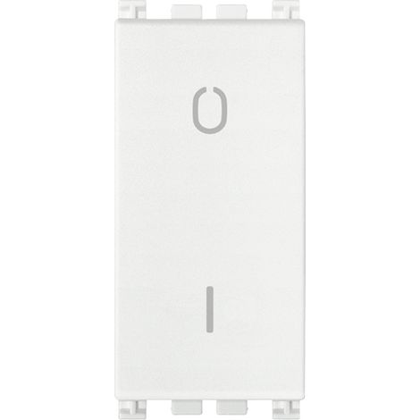 VIMAR - 19015.AB.B Interruttore 2P 16AX antibatt. bianco