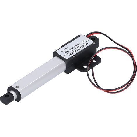 Vérin Électrique 50mm 12V DC Silencieux avec Fin de Course Intégré Moteur Linéaire Mini 8mm/s 70N pour Industrie Automobile (1/5)