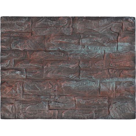 Fond d'aquarium effets 3D polyvalents, mur d'aquarium de poissons de fabrication fine et vive pour Reptiles 60x45x3.5cm / 23.6x17.7x1.4in (1/5)