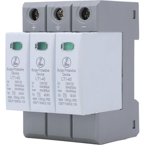 Überspannungsschutzgerät 3P Spannungsableiter 20–40 kA 1000 V DC