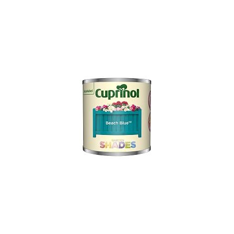 Cuprinol Garden Shades Tester Paint Pot - 125ml - Beach Blue