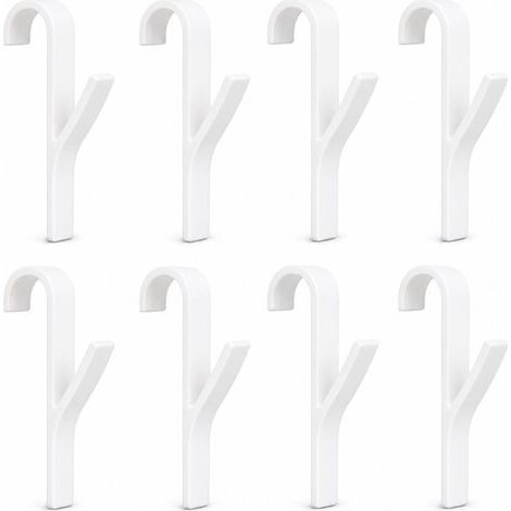Crochets porte-serviettes et porte-chapeaux pour radiateurs domestiques, crochets universels pour portes de salle de bain compatibles avec les radiateurs de toilettes (1/5)