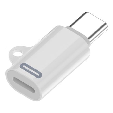 Adaptateur Lightning vers USB-C pour iPhone 15 (blanc) (1/5)