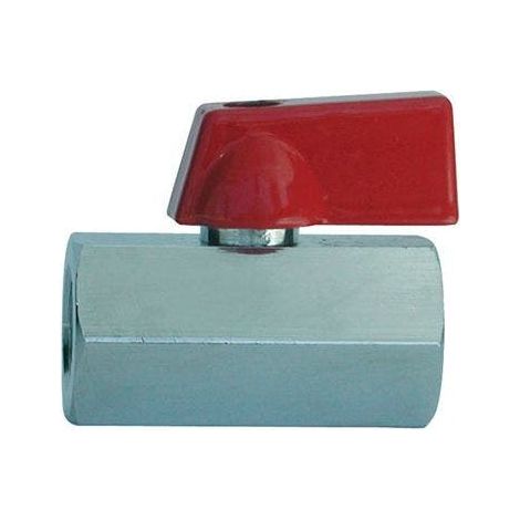 Mini vanne à sphère chromée femelle/femelle - Série 236-29362 - Ezfitt