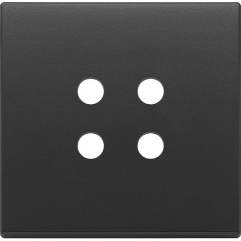 VIMAR - 22692.RN.03 Plaque ronde 2Mx4, gris anthracite