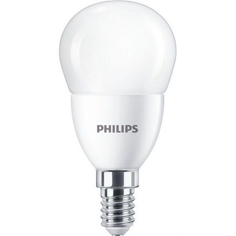 PHILIPS COREPRO 929002973102 - VITE E14 CON ATTACCO EDISON PICCOLO, 2700 BIANCO CALDO, NON DIMMERABILE, SATINATO