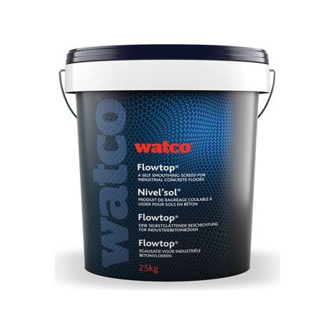 Watco Flowtop Color, Zement- & Polymerharz-Mischung, Ausgleichsmasse, Gruen 25kg