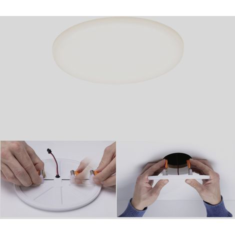 Paulmann 92388 EB Panel Veluna VariFit LED-Einbauleuchte   LED  10 W Satin
