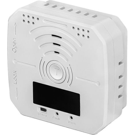 3er-Pack Kohlenmonoxid-Detektoren, tragbarer CO-Alarmdetektor mit LCD-Digitalanzeige und Ton