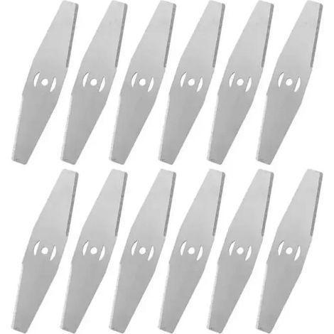 HOXILEELEOLot de 12 lames de rechange pour coupe-bordures et débroussailleuses électriques sans fil – Accessoires de jardinage (1/5)